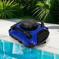 Robot Pembersih Kolam Renang Pintar Kompak Tanpa Kabel untuk Penggunaan di Rumah