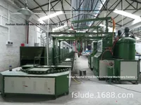 20 ans de machine à mousser en polyuréthane Foshan Lvd 60 stations à trois composants avec une qualité assurée Machines de moulage de chaussures à semelle en polyuréthane