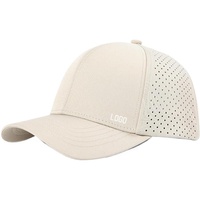 Gorras de Béisbol Personalizadas para Hombre, con Corte Láser, Resistentes al Agua, con Estampado 3D en Relieve, de 6 Paneles, con Cierre a Presión