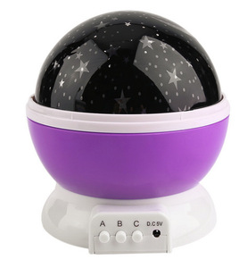 Projecteur étoilé lampe enfants chambre nuit lumière LED bébé lampe décor rotatif étoile pépinière galaxies lune projecteur <span class=keywords><strong>Table</strong></span> Lam - Product Image 6