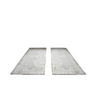 Alfombra de pasillo Jinchan <span class=keywords><strong>Lima</strong></span> para cocina, 2x5-2 piezas, vintage, lavable, floral, antideslizante, con base de goma, de polipropileno suave, para dormitorio - Product Image 3