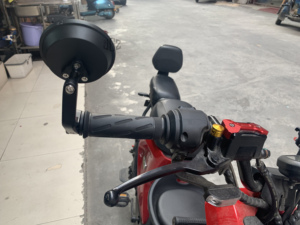 Rétroviseurs Ronds en Verre Bleu pour Piaggio Vespa GTS Sprint Primavera 150 300 125 <span class=keywords><strong>250</strong></span> LX <span class=keywords><strong>Gilera</strong></span> - Product Image 6