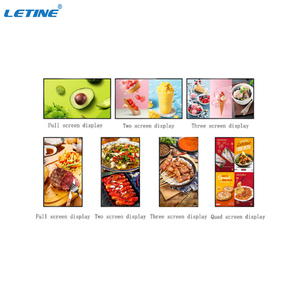 Écran <span class=keywords><strong>d</strong></span>'affichage numérique spécial de 65 pouces à montage mural pour menu, écrans publicitaires, kiosque, écran LED intérieur - Product Image 2