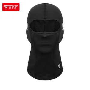 MOTOWOLF respirável Confortável moto macia equitação capacete cabeça balaclava