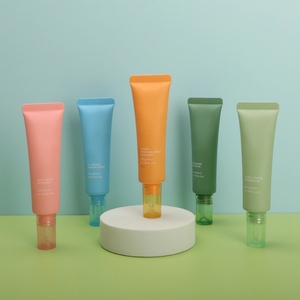 Tube ABL à <span class=keywords><strong>cinq</strong></span> couches personnalisable de 15 à 60 ml, rose, bleu, vert, blanc, jaune, pour crème solaire, lotion, crème cosmétique, emballage - Product Image 2