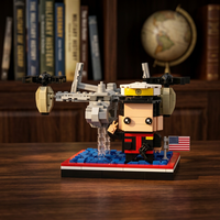 Kit de Construcción de Helicóptero V-22 Osprey, Juguetes de Construcción, Modelo Coleccionable Personalizado, Decoración, Adorno, Regalo