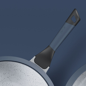 Màu Xanh Đồ Nấu Nướng Thiết Lập Không Dính Nhôm Chậu Với Kính Cường Lực Có Nắp Đậy Chảo Chiên Chảo Cho Tất Cả Các Vòi Bếp Ngay Cả Cảm Ứng - Product Image 2