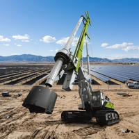 Foreuse rotative ZOOMLION 60m ZR220 la mieux notée, machine de forage à marteau à prix avantageux