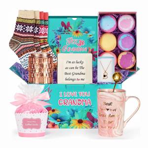 2025 Good Birthday <b>Gifts</b> for grandma Low Price Customized Mother's Day <b>Gift</b> Set with Coffee Mug Idea Christmas <b>Gifts</b> for grandma - Product Image 1