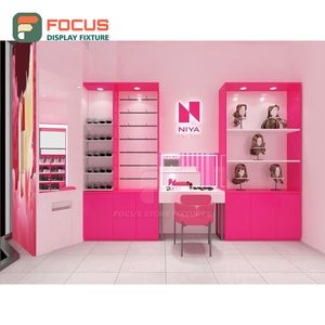 Heavy Duty Retail Shop Powder Coated Metal Store Fittings Store Solution Cosmetic Display Cabinet - Product Image 6