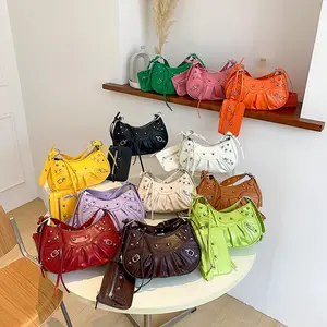 Bolsas de mão femininas de marca famosa, bolsas de mão e bolsas de ombro, bolsas de mão para mulheres, bolsas de mão para mulheres, desenhos de meia lua espelhada