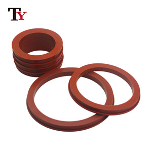 Mở rộng Silicone phẳng máy giặt O-ring Gasket niêm phong Vòng cao su chèn Dome van UH/Y xi lanh thủy lực qua lại con dấu dầu - Product Image 5