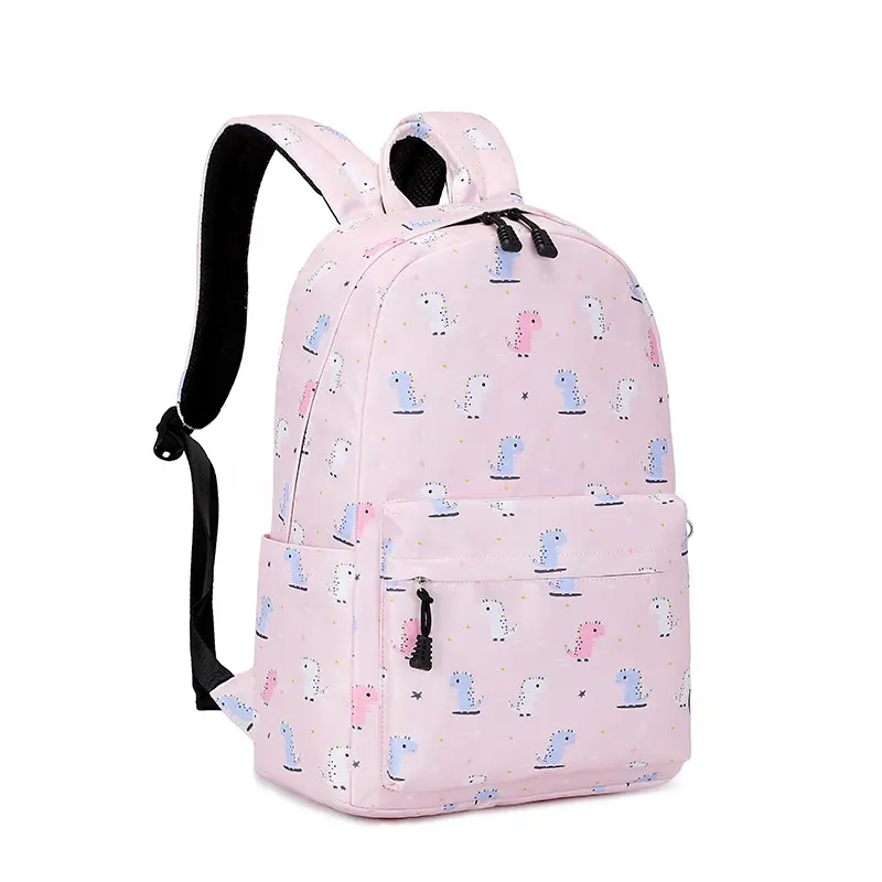 Ransel sekolah barbie pink tas ransel untuk anak perempuan bagpack ransel cetak kustom kartun tas sekolah tas punggung buku kustom