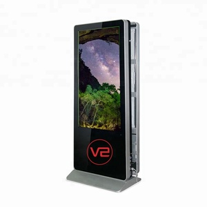 จอแสดงผล LED แบบสัมผัสสองด้าน ขนาด 55 นิ้ว สำหรับใช้งานภายในอาคาร ระบบ POS สำหรับโฆษณาแบบตั้งโต๊ะ - Product Image 3