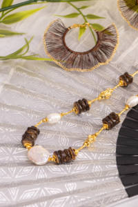 <b>Big</b> <b>Fan</b> Hand Weaving Thread Tassel Bohemian Alloy Silver Plated Stud Earrings Women Statement Fringe Geometric Jewelry - Product Image 6