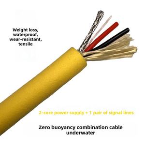 Cable Submarino con Cubierta Interior <span class=keywords><strong>de</strong></span> PUR Espumado Resistente a la Corrosión del Agua <span class=keywords><strong>de</strong></span> Mar, Blindaje <span class=keywords><strong>de</strong></span> Cobre Estañado Trenzado y Conductor <span class=keywords><strong>de</strong></span> Cobre - Product Image 4
