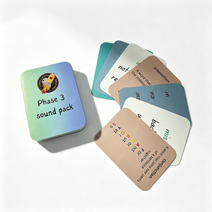 Cartes d'apprentissage de la <span class=keywords><strong>prononciation</strong></span> <span class=keywords><strong>anglaise</strong></span> pour enfants, reconnaissance des sons phoniques, orthographe, lecture, flashcards, cartes éducatives préscolaires - Product Image 2