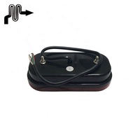 Feu arrière ovale universel à LED 12V 24V 21 LED, feu de position latéral, feu arrière rond étanche pour remorques, camions, bus