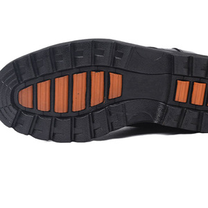 Botas de Nieve de Cuero para Hombre, Forradas de Lana, con Tacón Medio, Antideslizantes, para Trabajo al Aire Libre, Color Sólido, con Cordones Delanteros - Product Image 5