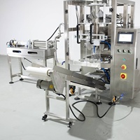 Machine d'emballage automatique de sachets pour boissons gazeuses, lait, eau de coco et eau pétillante