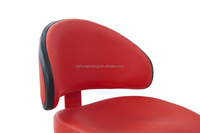 Chaise pivotante à hauteur réglable et design moderne, machine à sous en cuir imperméable rouge, chaise, chambre, hôtel, salle à manger, bar, maison