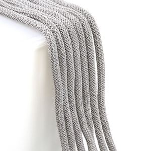 Wholesale Plastic Round Cord PVC Knitted Rope 6mm 8mm Furniture Plastic Rope for Furniture Lamp - Product Image 2