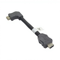 Arnés de Cableado Ethernet Industrial, Conjunto de Cables con Conector IX de 10 Pines, Blindado, para Conexión de Servidor e Inversor