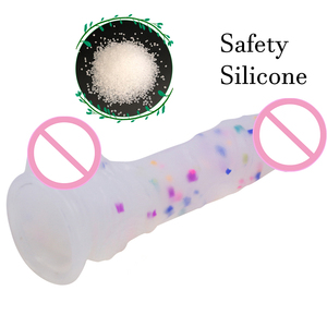 Juguetes Sexuales para Adultos de Alta Calidad, Coloridos y Suaves, Consoladores Artificiales Realistas, Dildos Enormes de Sex Shop - Product Image 4