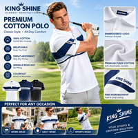 Chemise polo pour homme à séchage rapide UPF 50+, manches courtes, respirante, anti-transpiration, pour le golf, le tennis, le sport quotidien et les occasions décontractées
