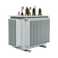 Transformador de Distribución de 100 KVA 125 kVA, 11 kV a 380 V 220 V 50/60 Hz, Sumergido en Aceite, con Certificación CE, Precio de Fábrica