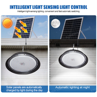 Lampe Solaire LED Industrielle ETD-S13A300 IP65 40W-300W avec Télécommande pour Usage Résidentiel