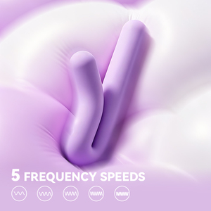 Vibratore Rabbit Bunny Worm a Doppia Stimolazione, Silicone, 5 Velocità per Punto G e Clitoride, Impermeabile IPX7, Ricaricabile USB, OEM ODM - Product Image 2
