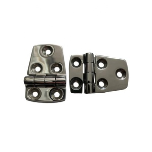 Stainless Steel Marine Door Hinge 40x60x2mm Stamped Deck Strap Butt Hinges Ship Kayak <b>Yacht</b> Boat Hardware Accessories Stainless - Product Image 5