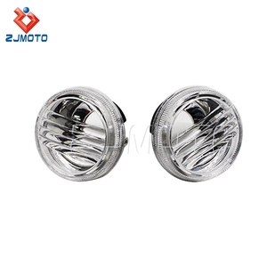 สำหรับรถซูซูกิ บูลเวาร์ด M50 M109R <span class=keywords><strong>C50</strong></span> C90 C109R C1800R VL800 1500 อินทรูเดอร์ ปี 2005-2012 ฝาครอบเลนส์ไฟเลี้ยว - Product Image 4