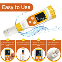 Testeur de qualité de l'eau haute précision 7-en-1 multifonctionnel PH/H2/ORP/TDS/EC/SALT/Temp, mesureur d'hydrogène pour l'eau potable
