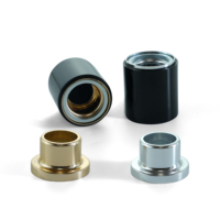Capuchon de flacon de parfum en aluminium, personnalisé, avec fermeture magnétique, finition anodisée en aluminium, direct usine