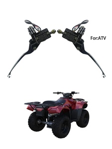 LINGQI Racing Moto 7/8 "22mm Gauche Droite Embrayage Levier de <span class=keywords><strong>Frein</strong></span> Poignée Supérieure de <span class=keywords><strong>Frein</strong></span> Avant Embrayage pour PIt Dirt Bike <span class=keywords><strong>QUAD</strong></span> ATV - Product Image 6