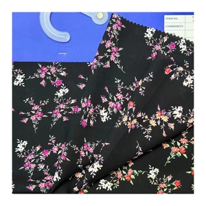 2024 Hot Bán 125gsm 100% <span class=keywords><strong>Polyester</strong></span> Vải Intermingle Sợi Đàn Hồi Cao Sph Vải Cho Ăn Mặc - Product Image 1