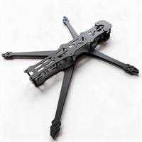 Châssis de drone haute performance de 435 mm de empattement pour la course FPV