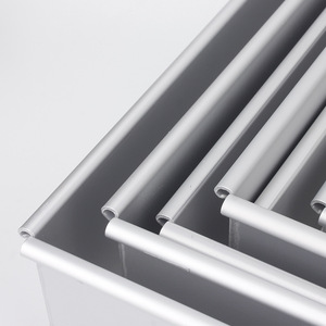 Molde de pastel de gasa rectangular con fondo extraíble-Molde <span class=keywords><strong>para</strong></span> hornear de aluminio sólido anodizado <span class=keywords><strong>para</strong></span> uso profesional y doméstico - Product Image 5