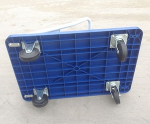 Chariot à main pliable en plastique Prestar avec plateforme et roues pivotantes à 360 degrés pour le chargement et le stockage - Product Image 6