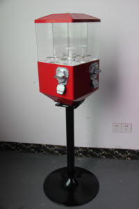 キャンディディスペンサー子供用スタンド付き,ヘッドコイン式ガンボールベンディングマシンミニ商用 - Product Image 5