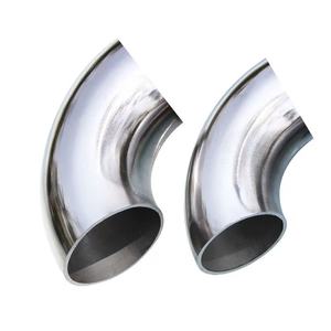 DIN/<span class=keywords><strong>SMS</strong></span>/ISO/Ds Acero inoxidable sanitario Ss304/316l Tubo de curva de 180 grados 3A Codo de soldadura de tubería para sistemas de escape sintonizados - Product Image 5