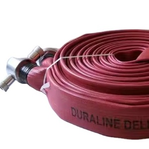 <span class=keywords><strong>Tuyau</strong></span> <span class=keywords><strong>d</strong></span>'incendie plat en PVC avec couche extérieure isolante thermiquement et motif <span class=keywords><strong>d</strong></span>écoratif pour les travaux de nettoyage - Product Image 1