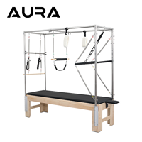 Équipement de studio de Pilates Cadillac en érable, silencieux, durable et réglable, pour un entraînement complet du corps