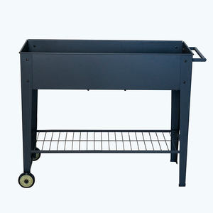 Bac à jardin surélevé carré en gros pour légumes, bac à plantes surélevé avec pieds - Product Image 2