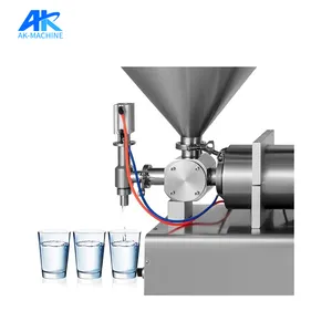 Portable And High Filling Accuracy Oil Syrup Filling Machine Liquid Bottling Machine
