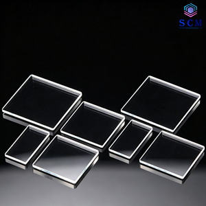 Plaquette de titanate de <span class=keywords><strong>strontium</strong></span> 10*10mm, substrat SrTiO3 à faible dislocation pour l'étude des matériaux pérovskites - Product Image 1