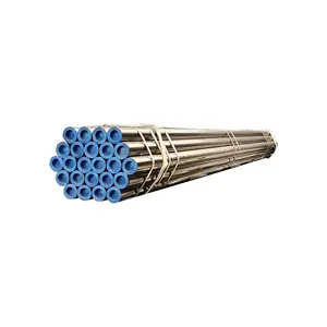 Source Factory supply sturdy hot rolled seamless steel pipe A106 A53 API 5L offer Flat mouth bevel Sandblasting serve