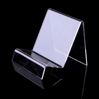 JIHONG Transparent PVC acrylique multicouche stockage présentoir Cube échelle support organisateur pour portefeuilles lunettes